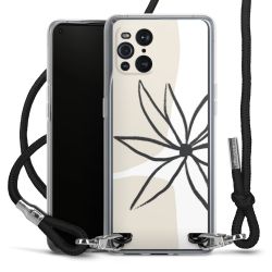 Carry Case Transparent Fabric black/silver