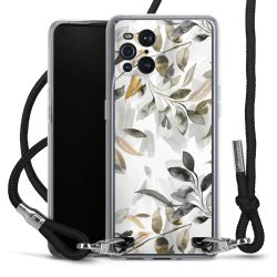 Carry Case Transparent Fabric black/silver