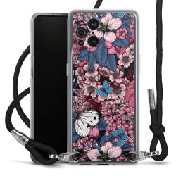 Carry Case Transparent Fabric black/silver