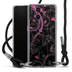 Carry Case Transparent Fabric black/silver