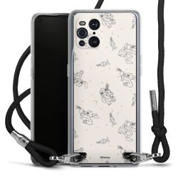 Carry Case Stoff schwarz/silber