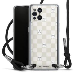 Carry Case Stoff schwarz/silber