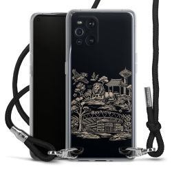 Carry Case Stoff schwarz/silber