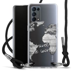 Carry Case Transparent Fabric black/silver