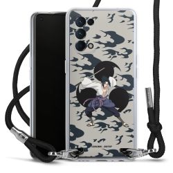 Carry Case Transparent Fabric black/silver