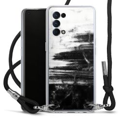 Carry Case Transparent Fabric black/silver