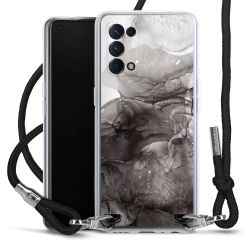 Carry Case Transparent Fabric black/silver