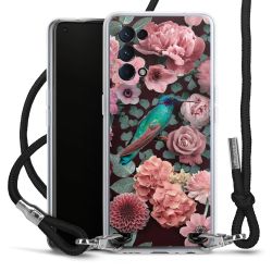 Carry Case Transparent Fabric black/silver