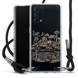 Carry Case Stoff schwarz/silber