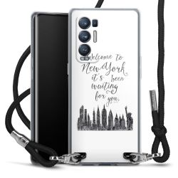 Carry Case Transparent Fabric black/silver