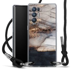 Carry Case Transparent Fabric black/silver