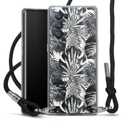 Carry Case Transparent Fabric black/silver