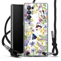 Carry Case Transparent Fabric black/silver