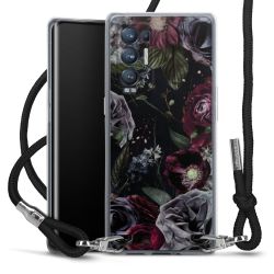 Carry Case Transparent Fabric black/silver