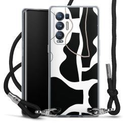 Carry Case Transparent Fabric black/silver