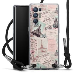 Carry Case Transparent Fabric black/silver