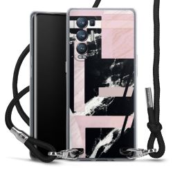 Carry Case Transparent Fabric black/silver