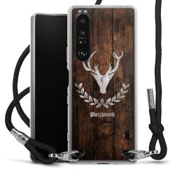 Carry Case Stoff schwarz/silber