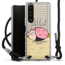 Carry Case Stoff schwarz/silber