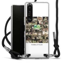 Carry Case Stoff schwarz/silber