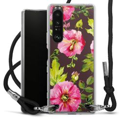 Carry Case Transparent Fabric black/silver