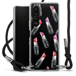 Carry Case Transparent Fabric black/silver