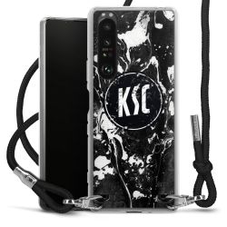 Carry Case Stoff schwarz/silber