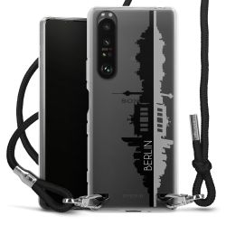 Carry Case Stoff schwarz/silber