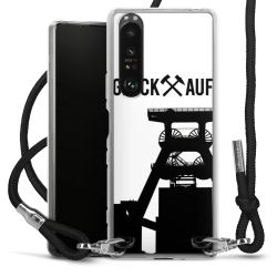 Carry Case Stoff schwarz/silber