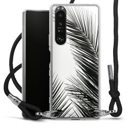 Carry Case Transparent Fabric black/silver