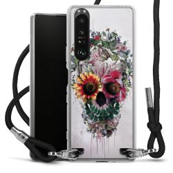 Carry Case Transparent Fabric black/silver