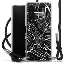 Carry Case Stoff schwarz/silber