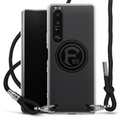 Carry Case Stoff schwarz/silber