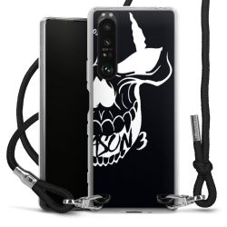 Carry Case Stoff schwarz/silber