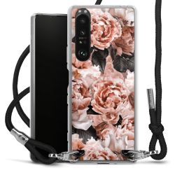 Carry Case Transparent Fabric black/silver