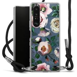 Carry Case Transparent Fabric black/silver