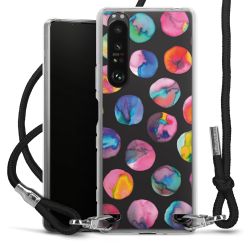 Carry Case Transparent Fabric black/silver