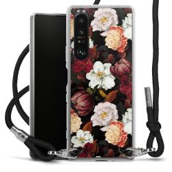 Carry Case Transparent Fabric black/silver