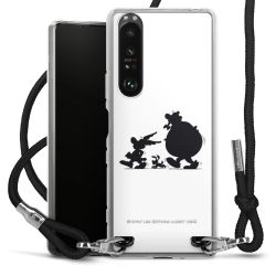 Carry Case Stoff schwarz/silber