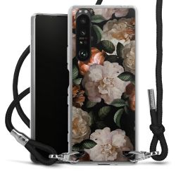 Carry Case Transparent Fabric black/silver