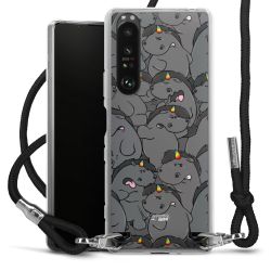 Carry Case Stoff schwarz/silber