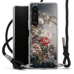 Carry Case Transparent Fabric black/silver