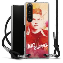 Carry Case Stoff schwarz/silber