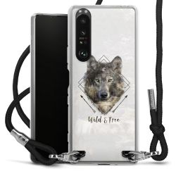 Carry Case Stoff schwarz/silber