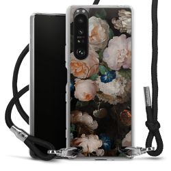 Carry Case Transparent Fabric black/silver