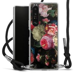 Carry Case Transparent Fabric black/silver