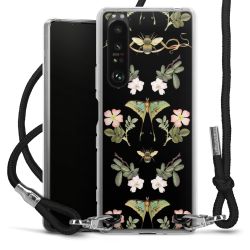 Carry Case Transparent Fabric black/silver