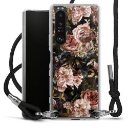 Carry Case Transparent Fabric black/silver