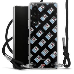 Carry Case Stoff schwarz/silber