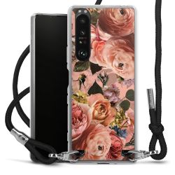 Carry Case Transparent Fabric black/silver